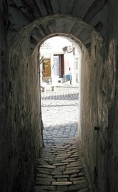 Szentendre - calle estrecha